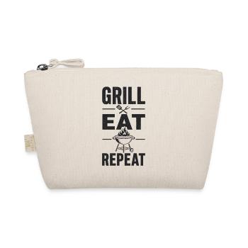 Grill Eat Repeat – Le must-have pour les maîtres du grill - Trousse biologique - nature - Devant