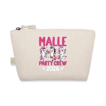 Malle Party Crew 2026 - Organic Pouch - nature - Front