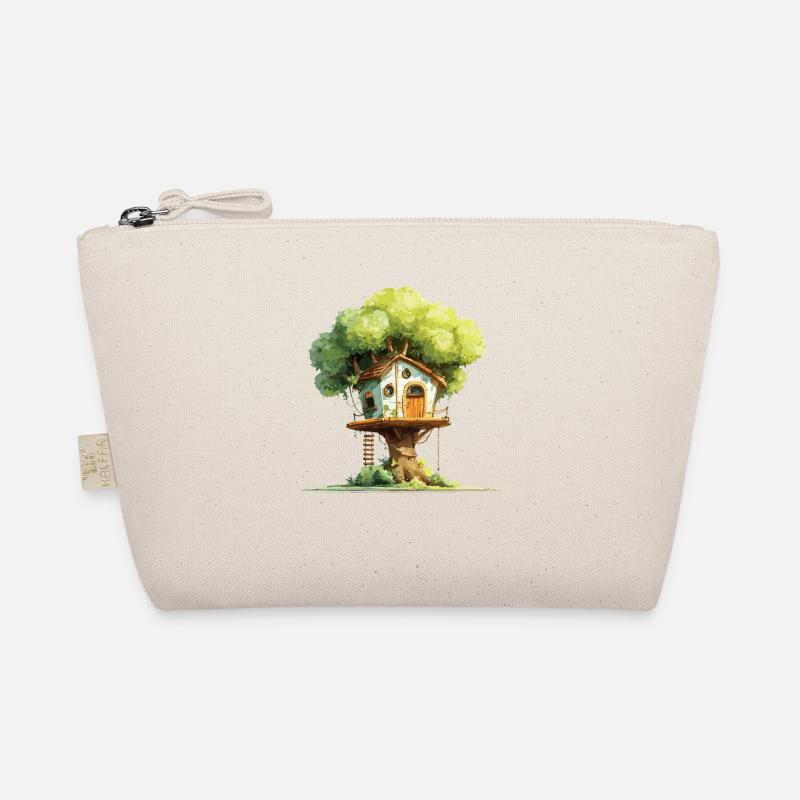 Treehouse in the canopy Organic Pouch