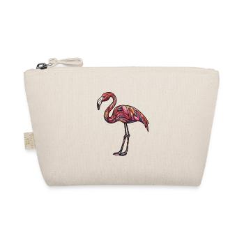 Flamingo - Organic Pouch - nature - Front
