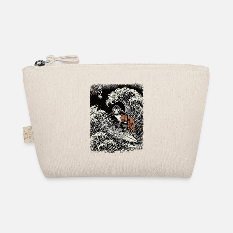 Ukiyo-e Baby Monkey Punch Bio-Täschchen