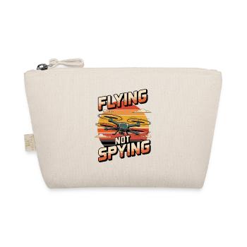 Drone Flying Not Spying Sunset - Organic Pouch - nature - Front