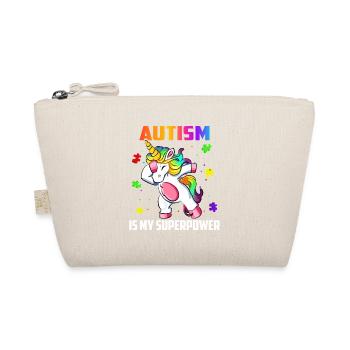 L’autisme est mon superpouvoir Licorn Dab - Trousse biologique - nature - Devant