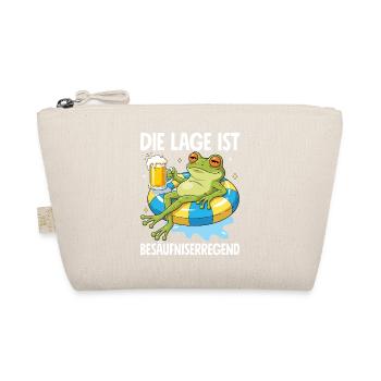 Die Lage Ist Besäufniserregend - Bio-Täschchen - Natur - Vorne
