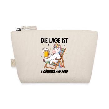 Die Lage Ist Besäufniserregend - Bio-Täschchen - Natur - Vorne