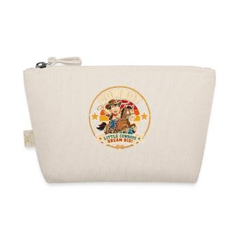 Little Cowboy Dream Big - Organic Pouch - nature - Front