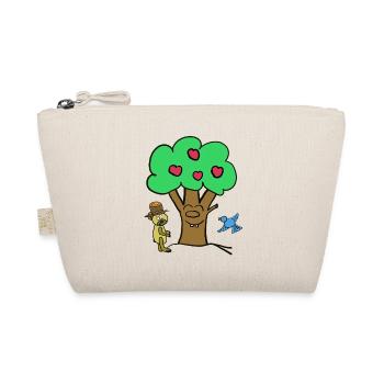 Apple Tree Tree Teddy Bear Summer Child - Organic Pouch - nature - Front