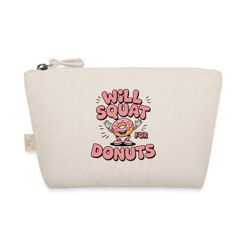 Squats pour les beignets | Humour de fitness - Trousse biologique - nature - Devant