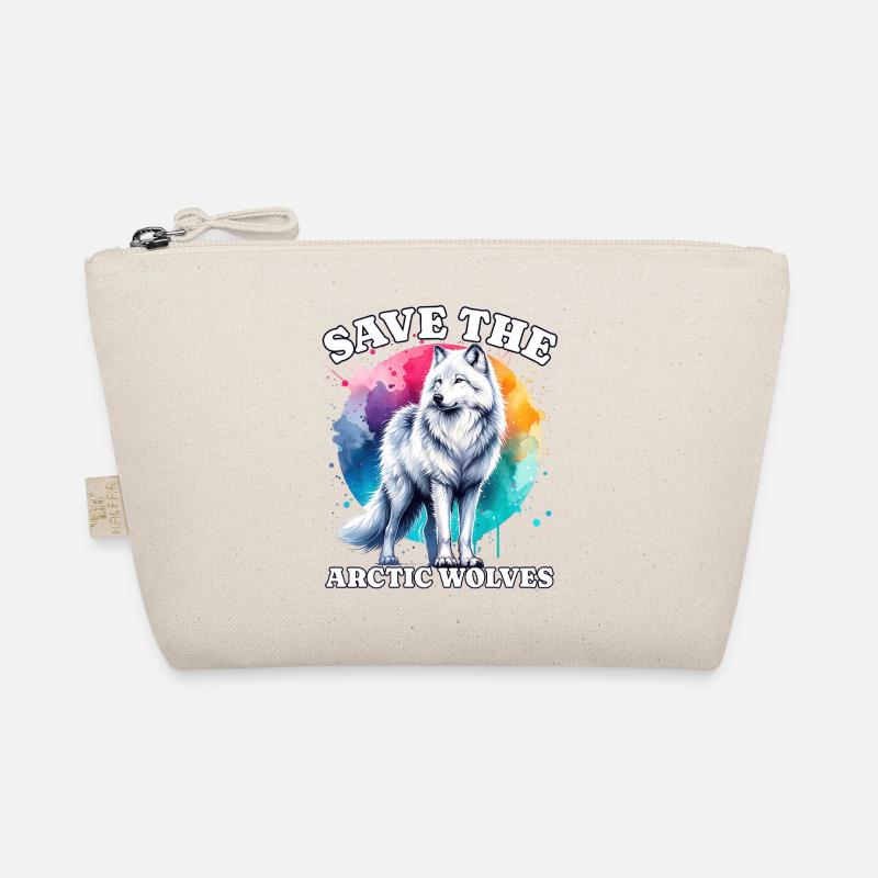 Polarwolf Save Arctic Wolf Organic Pouch