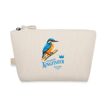 Kingfisher Eisvogel Vogel Natur Design - Bio-Täschchen - Natur - Vorne