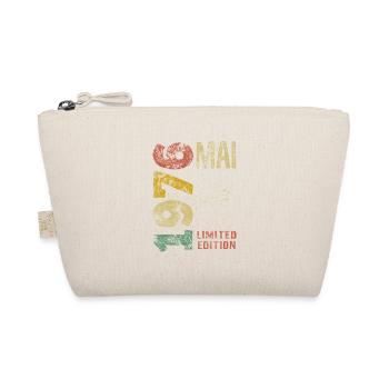 Vintage Limited Edition May 1976 Birthday - Organic Pouch - nature - Front