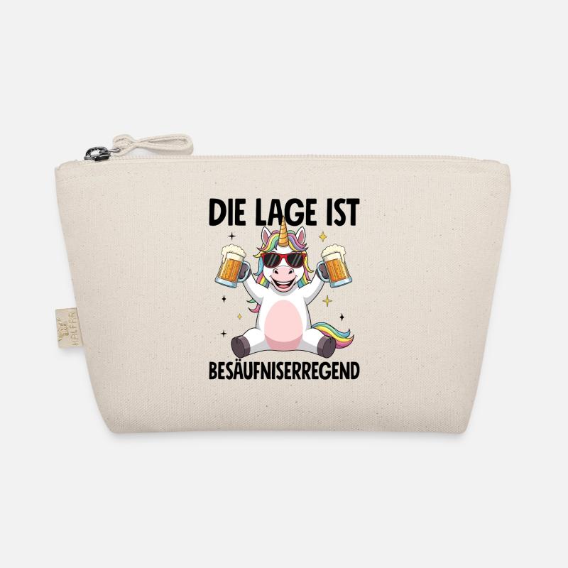 Die Lage Ist Besäufniserregend Einhorn Bio-Täschchen