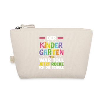 Kita Erste Klasse Schüler Kindergarten - Bio-Täschchen - Natur - Vorne