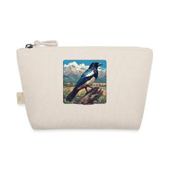 Magpies Magpie - Organic Pouch - nature - Front