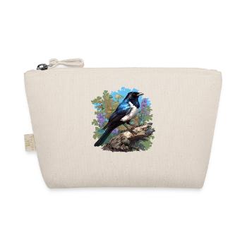 Magpies Magpie - Organic Pouch - nature - Front