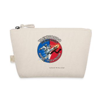 Motif du tir à la tête en taekwondo - Trousse biologique - nature - Devant
