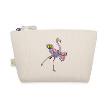 Joueur de handball flamant rose Sport de handball - Trousse biologique - nature - Devant