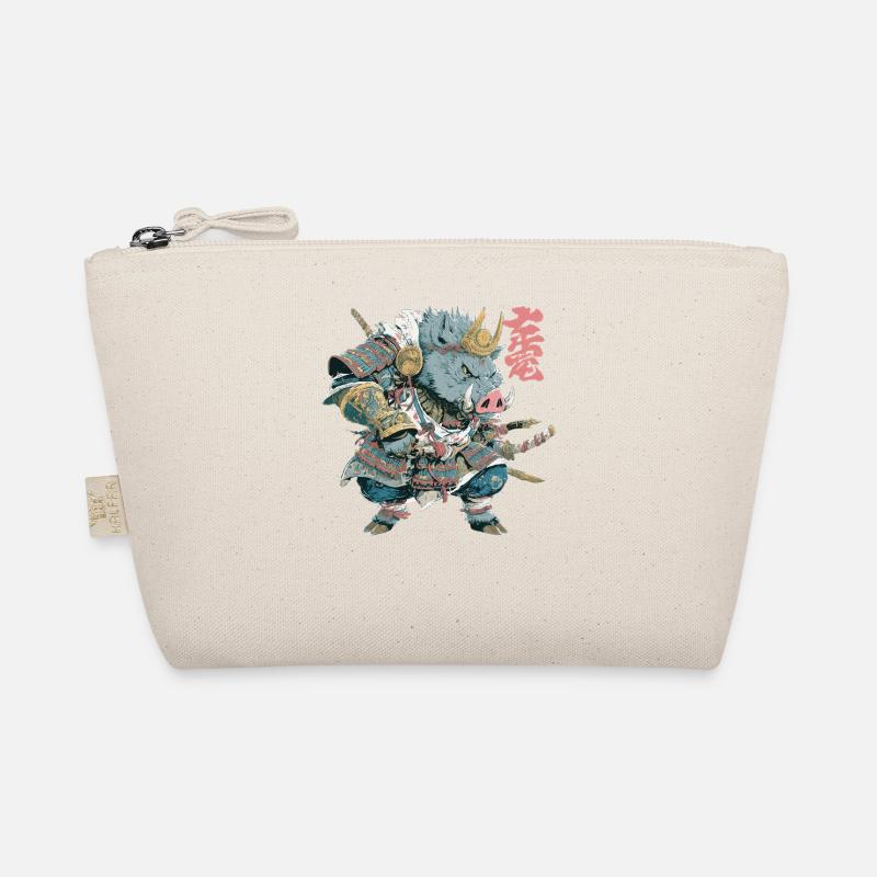 Boar Samurai Armor Organic Pouch