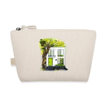 Branching Out - Modern Eco Architecture Sketch - Organic Pouch - nature - Front
