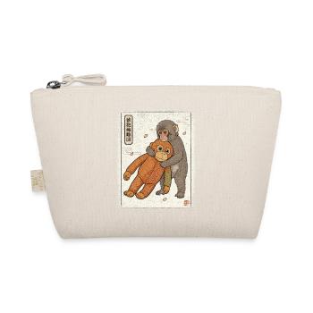 Ukiyo-e Baby Monkey Punch - Bio-Täschchen - Natur - Vorne