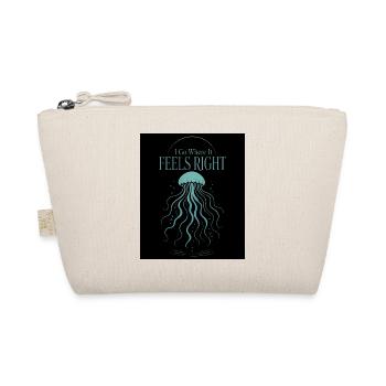 Jellyfish Ocean Jellyfish Flowy Soft Ocean Marine - Organic Pouch - nature - Front