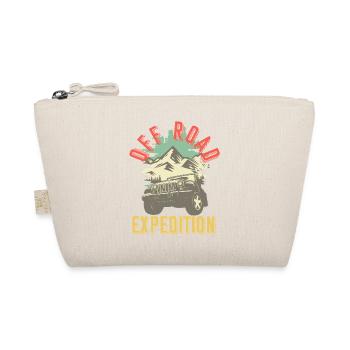 Offroad Expedition Adventure Geschenkidee - Bio-Täschchen - Natur - Vorne