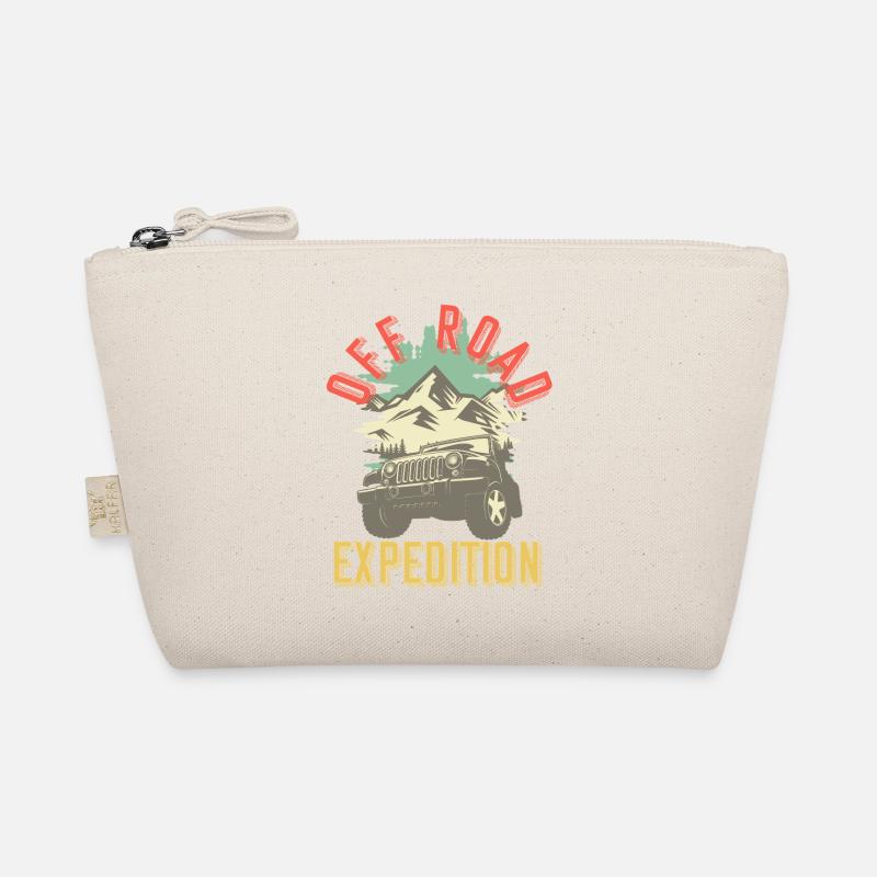 Offroad Expedition Adventure Gift Idea Organic Pouch