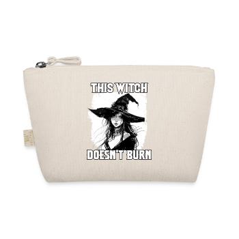 Hübsches Hexen T für Halloween Fans Wicca Hexerei  - Bio-Täschchen - Natur - Vorne