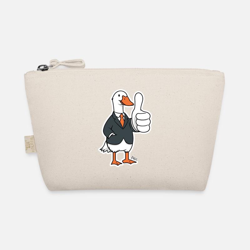 Dapper Duck in a Suit Organic Pouch