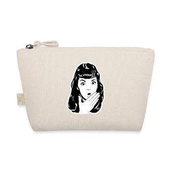 Surprised Pop Portrait - Organic Pouch - nature - Front