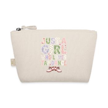 Fille qui aime les claquettes Danseuse de claquettes - Trousse biologique - nature - Devant