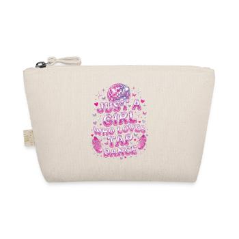 Fille qui aime les claquettes Danseuse de claquettes - Trousse biologique - nature - Devant