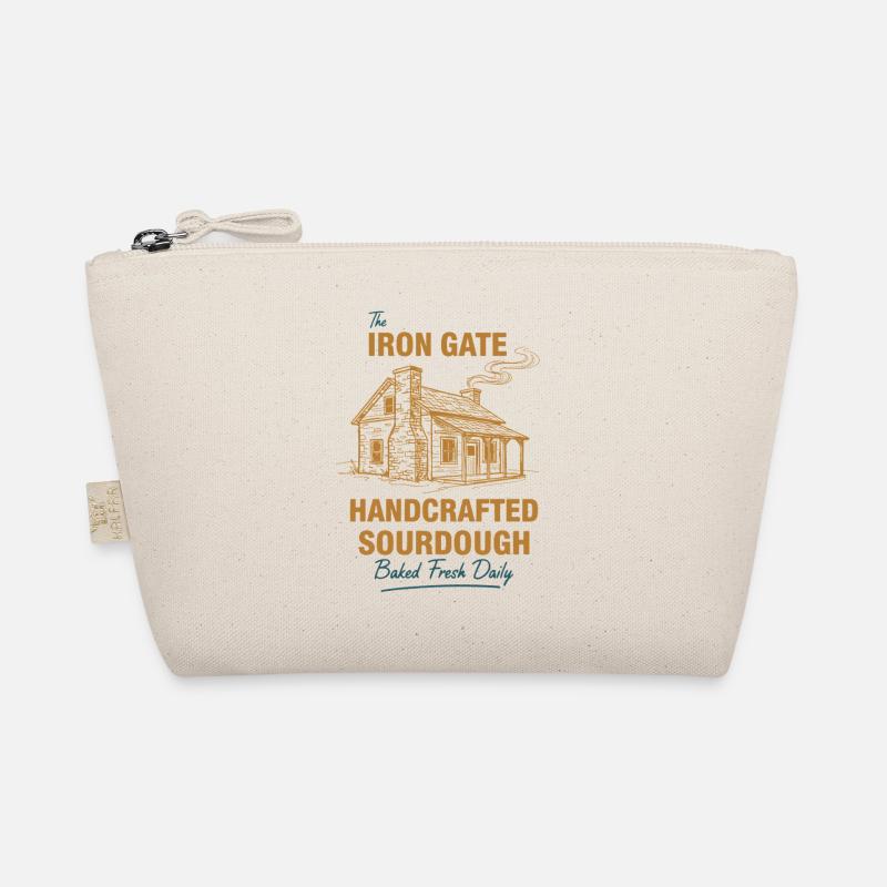 sourdough Bread Baking Iron Gate Handcrafted Organic Pouch
