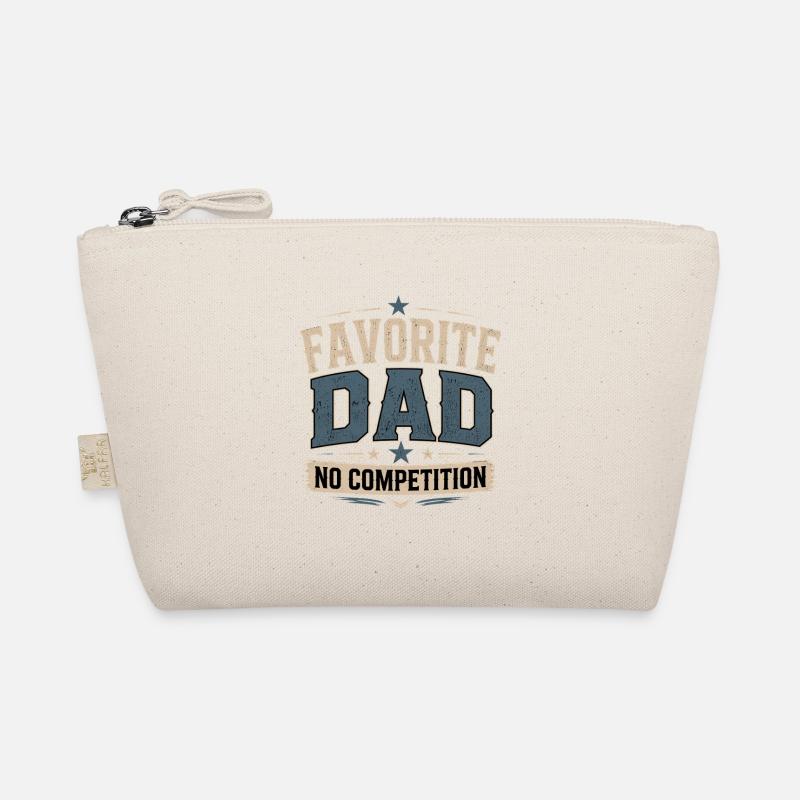 Favorite Dad Full Time Legend Father's Day Humor Organic Pouch