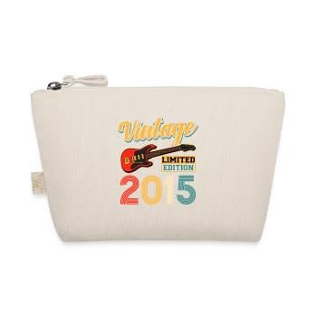 Vintage 2015 Guitar Limited Edition Retro Art - Bio-Täschchen - Natur - Vorne