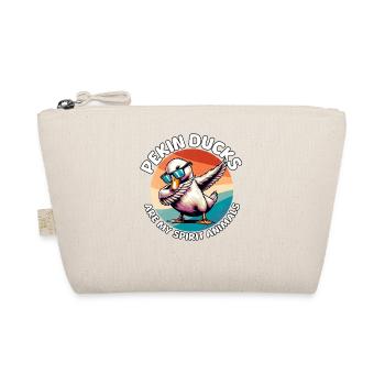Funny Peking Duck Sayings - Organic Pouch - nature - Front