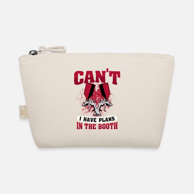 Can't I Have Plans in the Booth Painter Graphic Organic Pouch