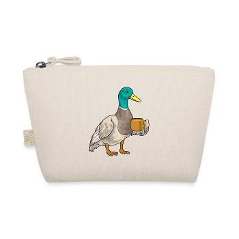 Duck Coffee Mug - Organic Pouch - nature - Front