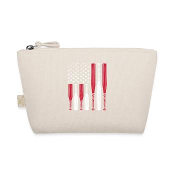 Drapeau américain fabriqué à partir de battes de baseball - Trousse biologique - nature - Devant