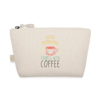 Good Morning Coffee Humour au bureau - Trousse biologique - nature - Devant
