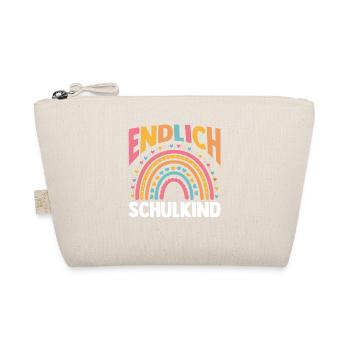 Kita Erste Klasse Regenbogen Schüler Kindergarten - Bio-Täschchen - Natur - Vorne