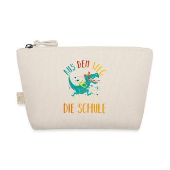 Kita Erste Klasse Einhorn Schüler Kindergarten - Bio-Täschchen - Natur - Vorne