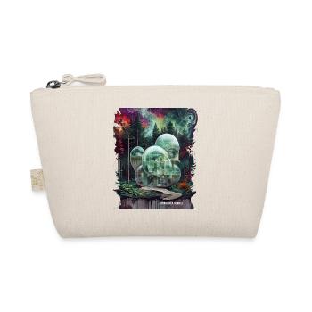 LIVING IN A BUBBLE - Surreal Cosmic Architecture - Organic Pouch - nature - Front
