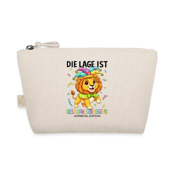 Die Lage Ist Besäufniserregend Karneval Edition - Bio-Täschchen - Natur - Vorne