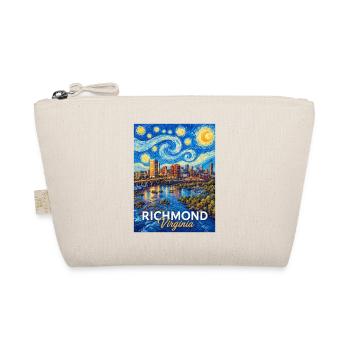 Richmond Starry Skyline Virginia - Bio-Täschchen - Natur - Vorne