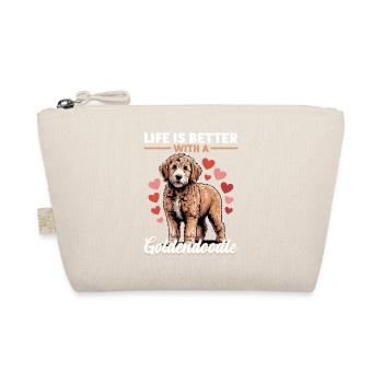 Goldendoodle Dog Breed - Bio-Täschchen - Natur - Vorne