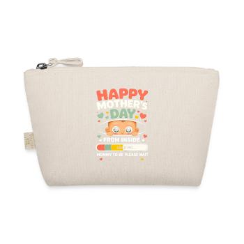 Happy Mothers Day from Inside Mommy to-Be Loading - Organic Pouch - nature - Front