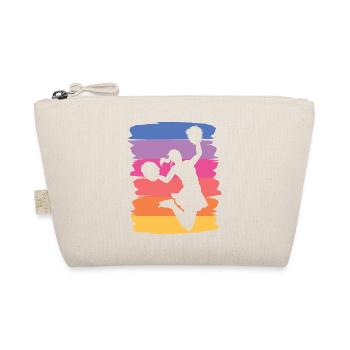 Cheerleader Cheer Mom Cheerleading - Bio-Täschchen - Natur - Vorne