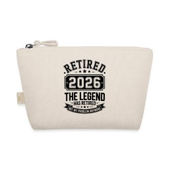 Retired 2026 Funny Retired Graphic Men Retirement - Organic Pouch - nature - Front