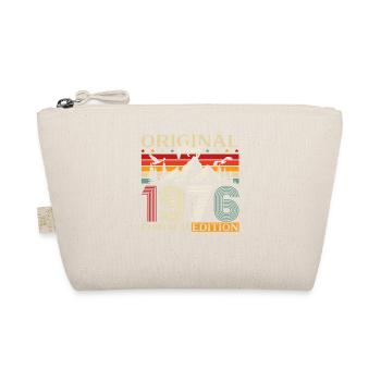 50th Birthday Gift Original May 1976 - Organic Pouch - nature - Front